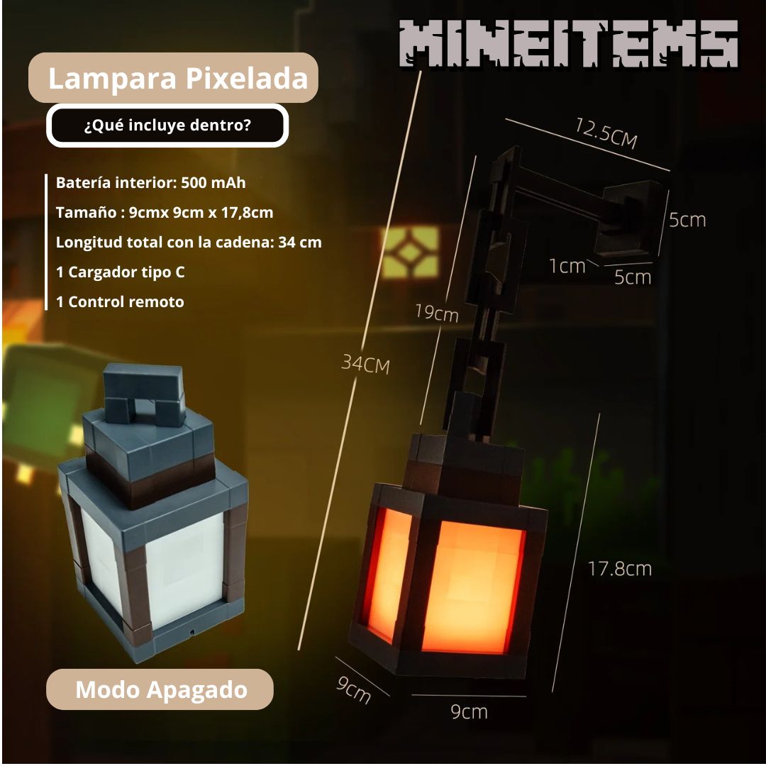 Lampara Pixelada